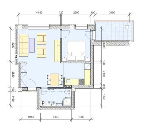 Apartman V Starej Lesnej S Balkonom Stará Lesná Exteriör bild